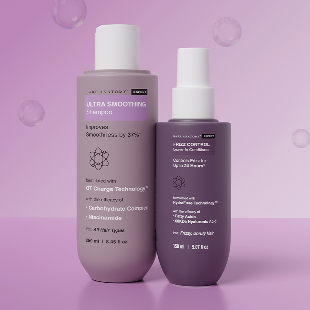 Hair care products for dry and frizzy hair suitable for Nepal climate